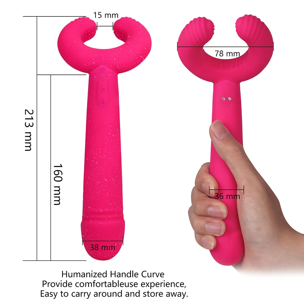 Gode à sangle, vibrateur vaginal pour couple