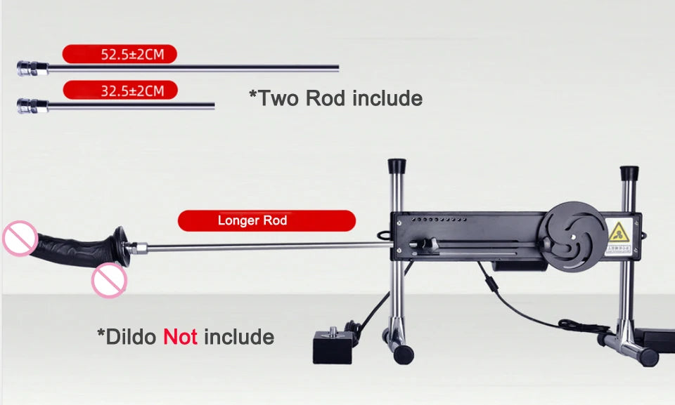 Grande machine sexuelle pour la masturbation Super silencieuse et ultra stable Support 2 personnes