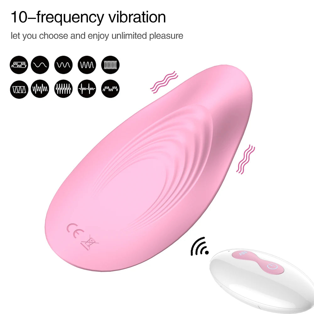 Vibromasseur portable en forme de papillon pour femme, masturbateur sans fil, télécommande