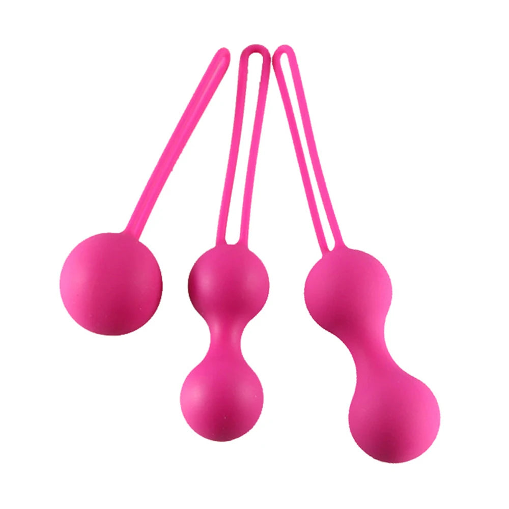 Boules de Kegel intelligentes en silicone pour resserrer le vagin