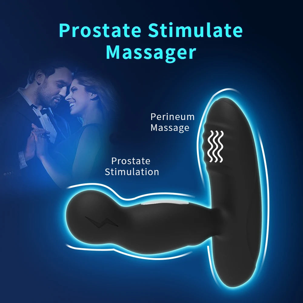 Vibromasseur de prostate à choc électrique