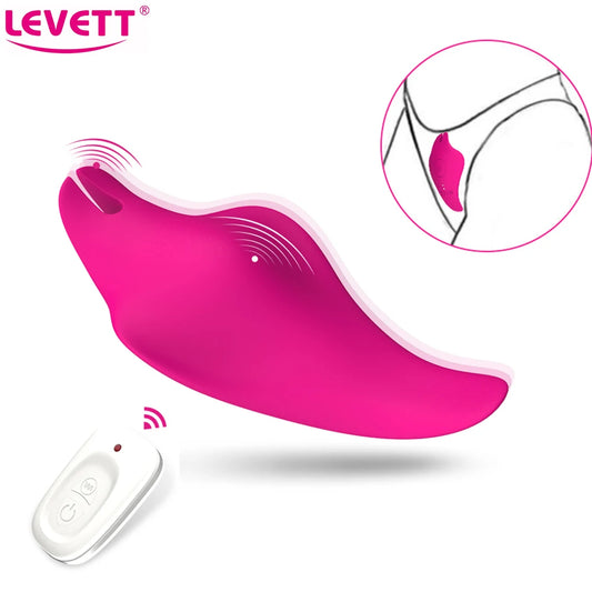 Vibromasseur papillon portable Stimulateur de clitoris Culotte