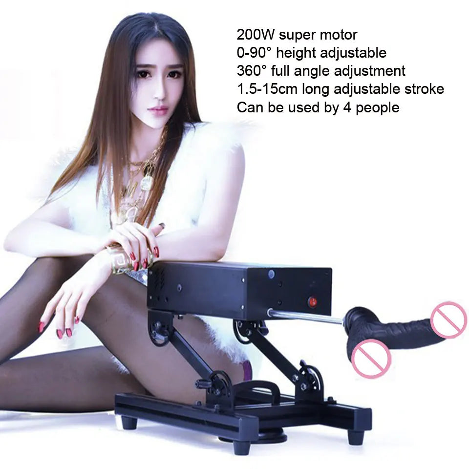 Machine à sexe pour femmes Vibromasseur automatique 200 W