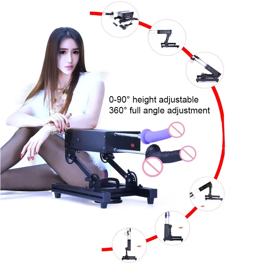 Machine à sexe pour femmes Vibromasseur automatique 200 W