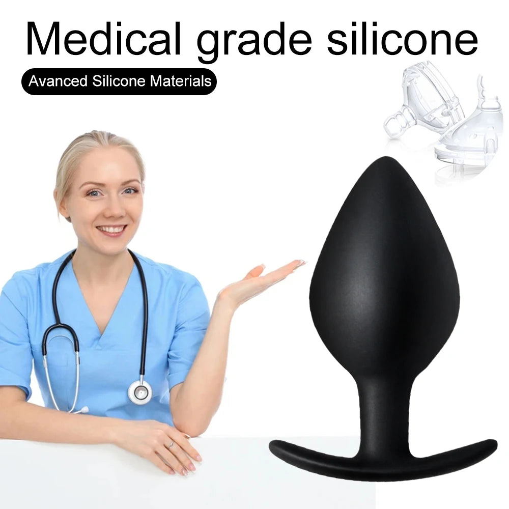 3 pièces Silicone Butt Anal Plug Sex Toys pour hommes femmes