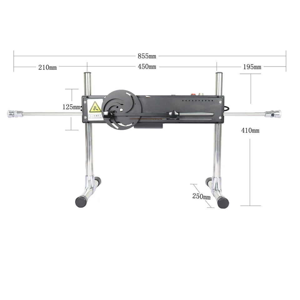 Grande machine sexuelle pour la masturbation Super silencieuse et ultra stable Support 2 personnes