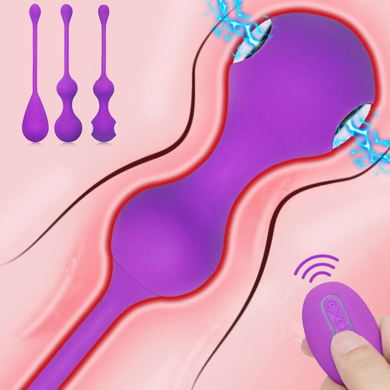 Boules de Kegel vaginales à décharge électrique