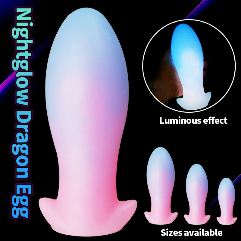 Gros plug anal en silicone Perles anales multi-tailles