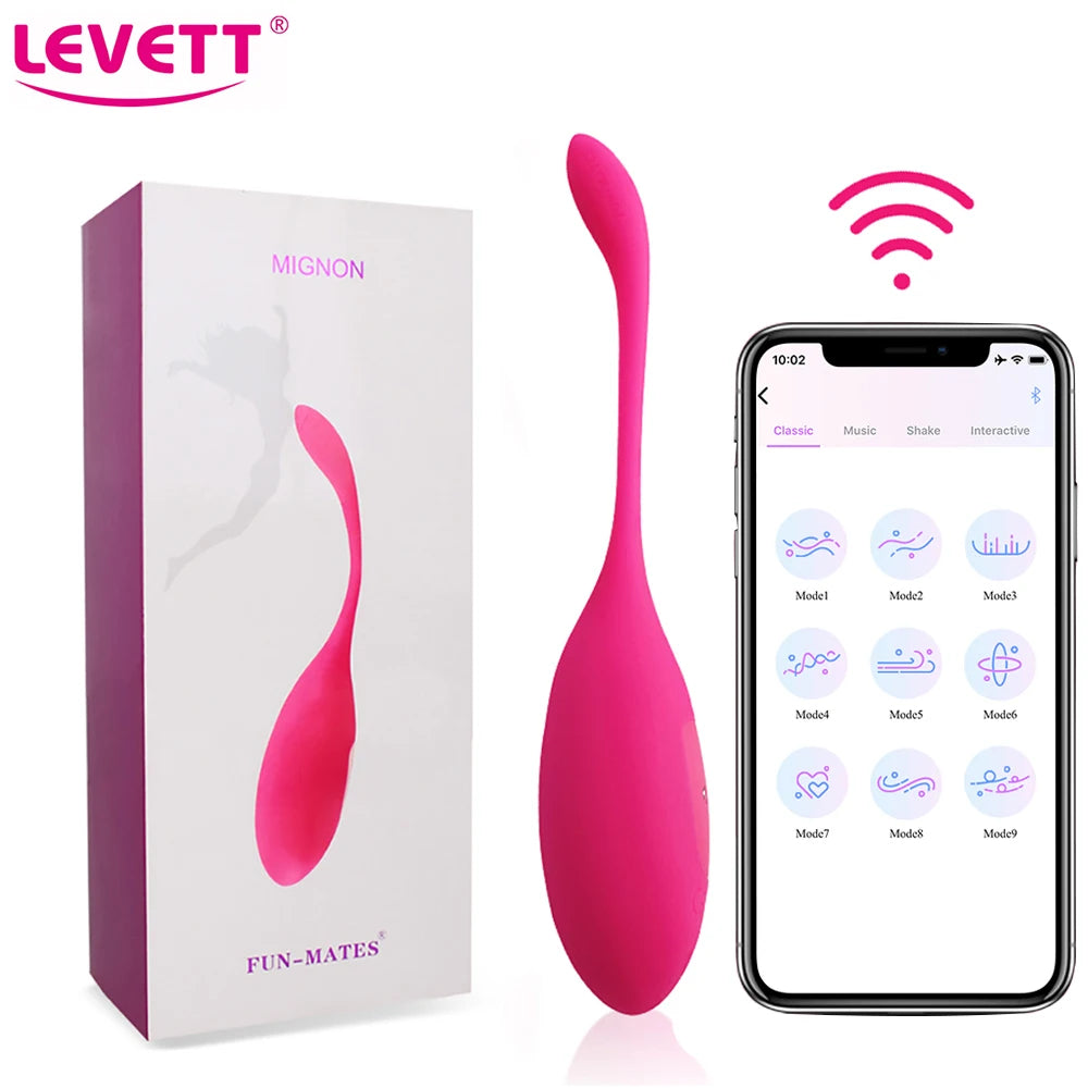 Oeuf vibrateur gode contrôle APP