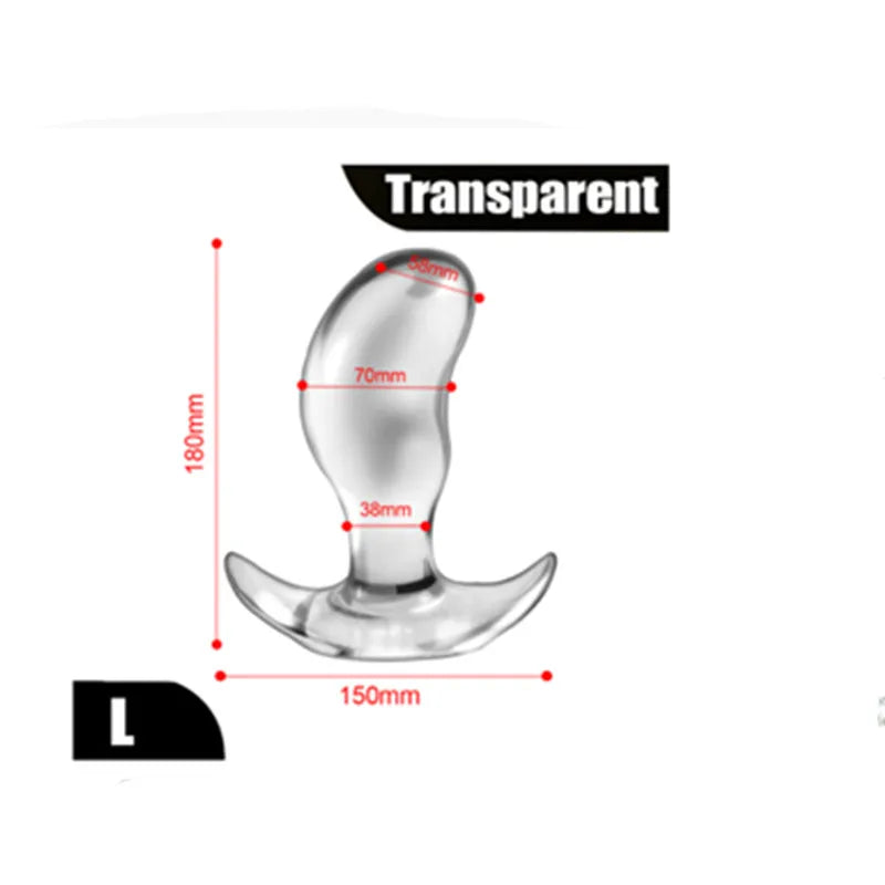 Plug anal énorme, gros gode, chose anale pour hommes et femmes