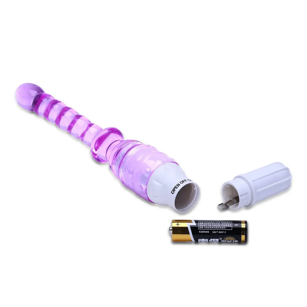 Plug anal vibrateur perles de traction anale plug anal stimulateur