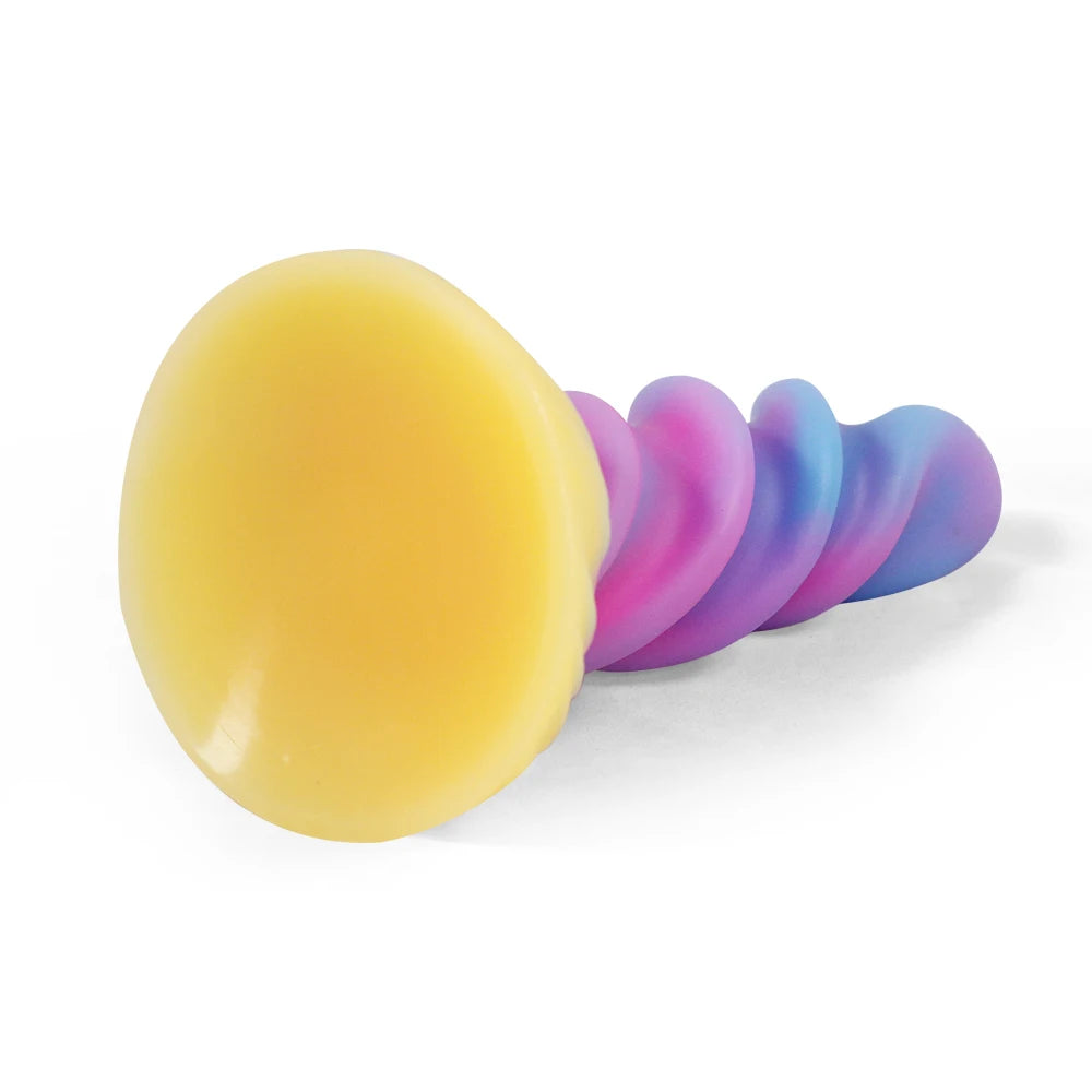 Nouveau plug anal lumineux jouets pour adultes godes en silicone souple dragon