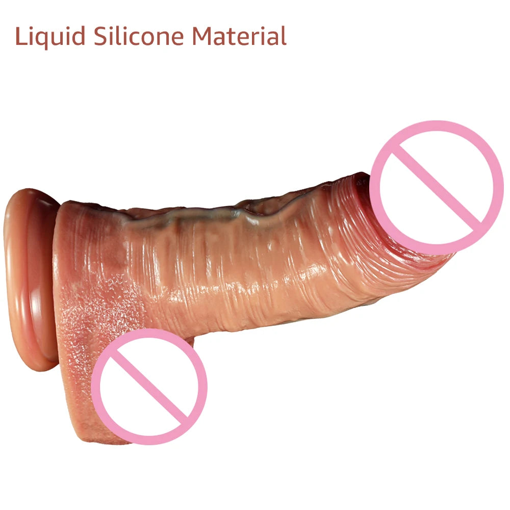 Gode énorme en silicone réaliste