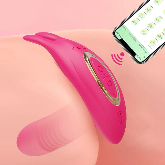 Culotte Vibrateur pour Femmes Télécommande APP Portable