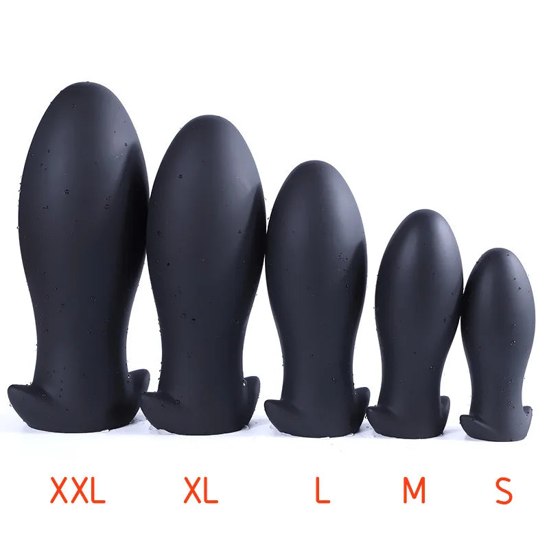 Oeufs de dragon Butt Plug anal Matériau en silicone liquide souple