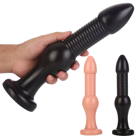 Gode anal en silicone énorme et long, ventouse