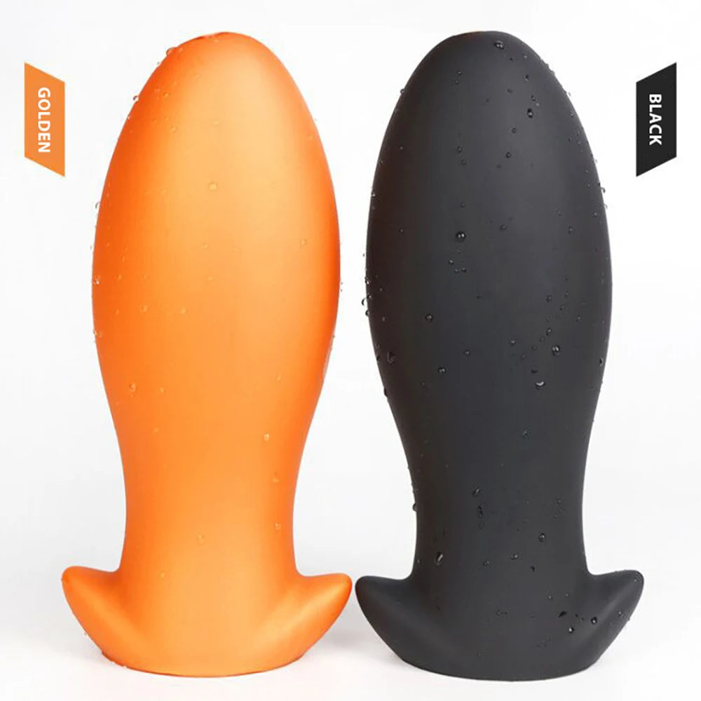 Oeufs de dragon Butt Plug anal Matériau en silicone liquide souple