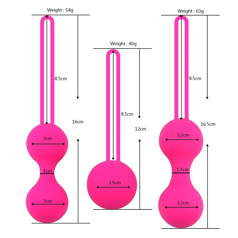 Boule de silicone sûre Kegel