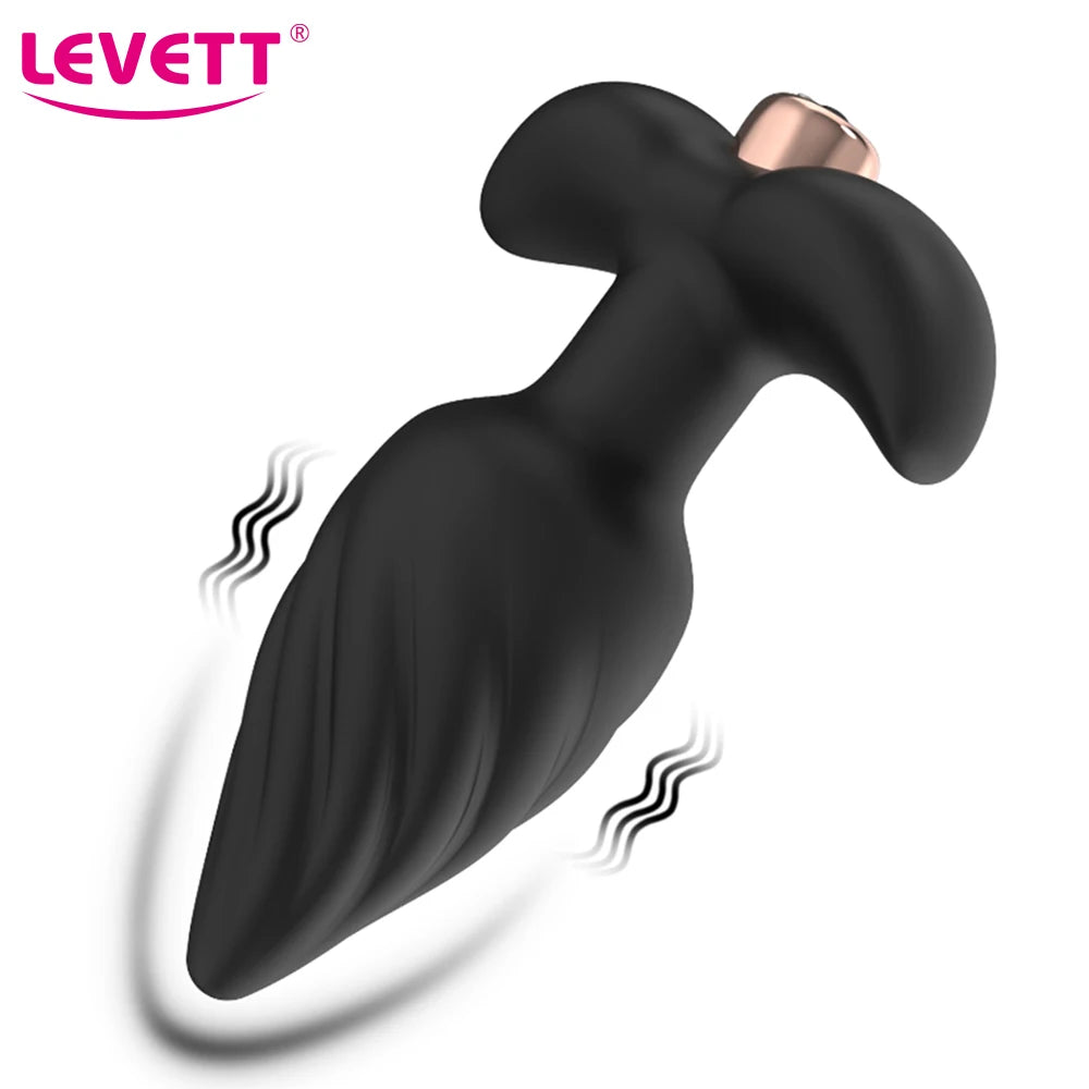 Vibromasseur anal en silicone USB pour homme