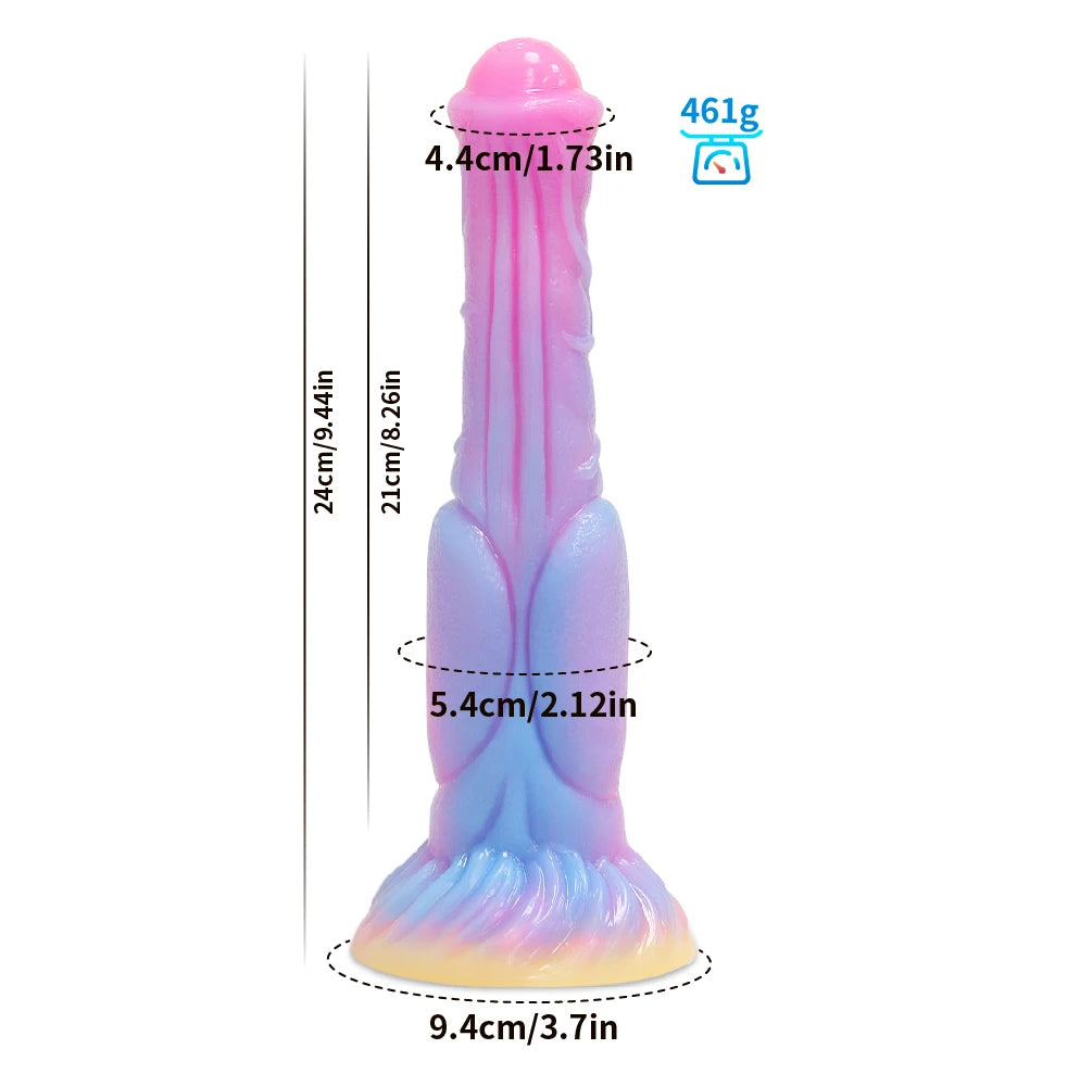 Nouveaux godemichets lumineux en silicone pour femme