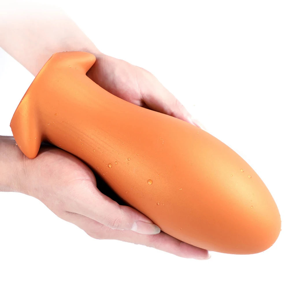 Oeufs de dragon Butt Plug anal Matériau en silicone liquide souple