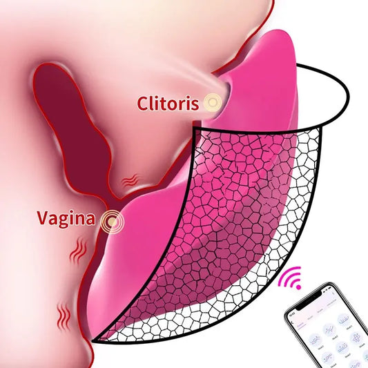 Vibromasseur à succion portable à télécommande pour clitoris pour femme