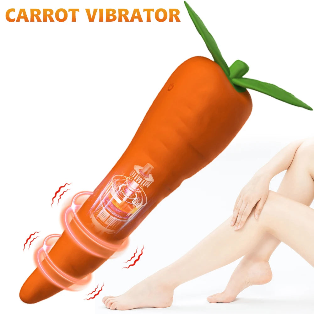 Vibromasseur carotte Produits pour adultes Stimulateur vaginal point G