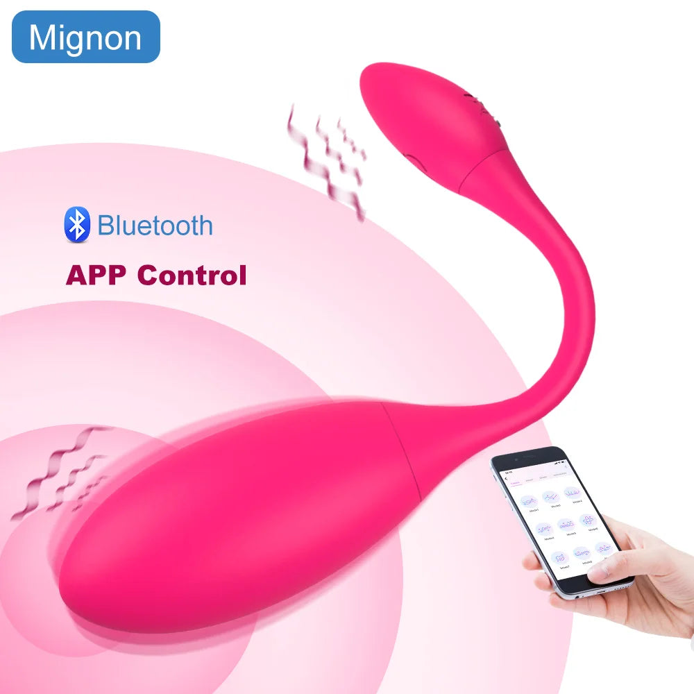 Oeuf vibrateur gode contrôle APP