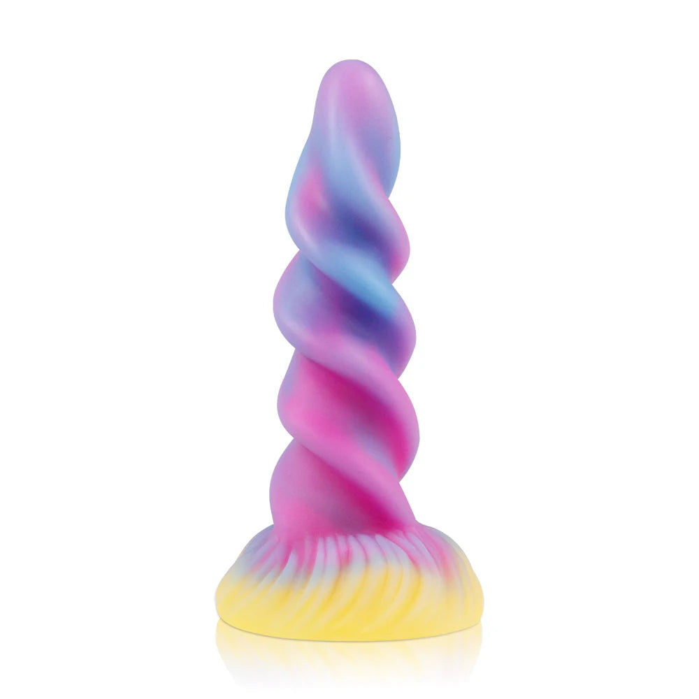 Nouveau plug anal lumineux jouets pour adultes godes en silicone souple dragon