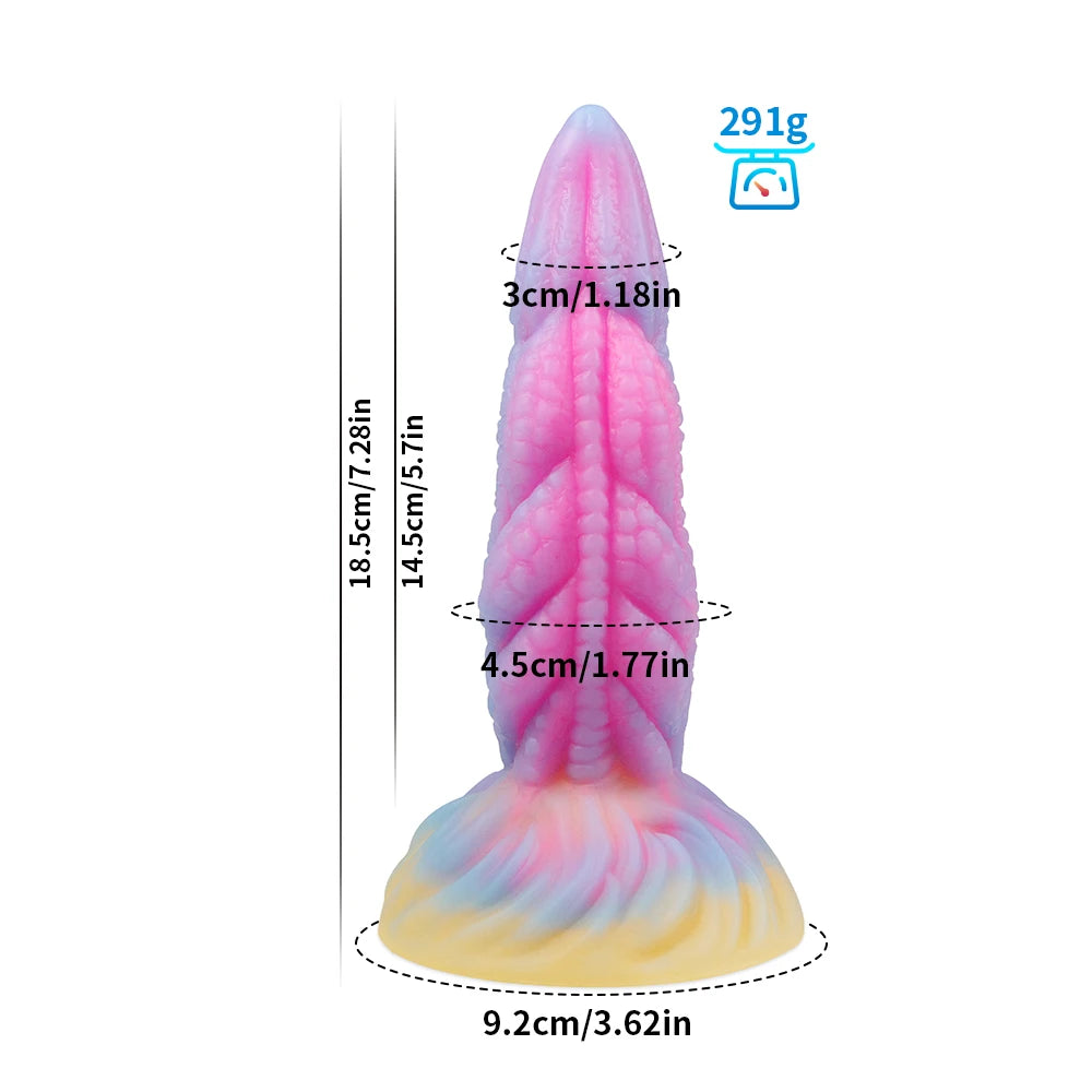 Plug Anal Lumineux Godes En Silicone